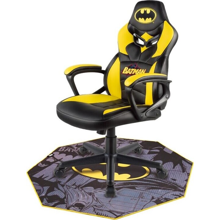 Subsonic Batman tapete de chão gaming preto