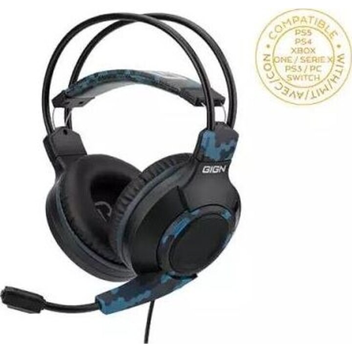 Auriculares para juegos subsónicos Tactics GIGN