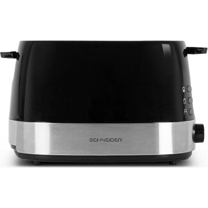 Schneider SCTO92IX 2-Scheiben-Toaster schwarz/Edelstahl