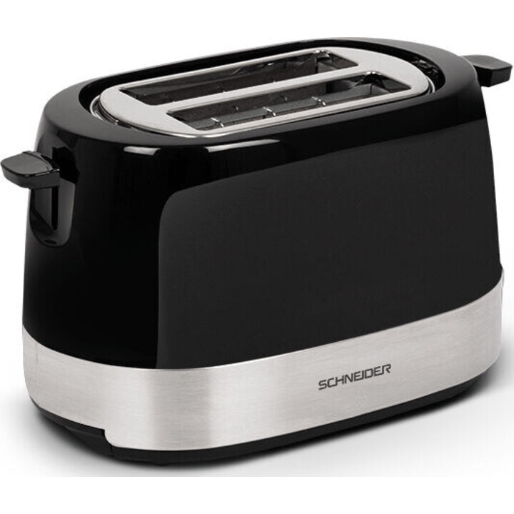 Schneider SCTO92IX 2-Scheiben-Toaster schwarz/Edelstahl