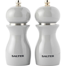Moedores de sal e pimenta Salter 7613 GYXR Gloss Cinza