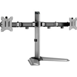 White Shark GMS-3206 TUTANKHAMUN supporto monitor doppio grigio