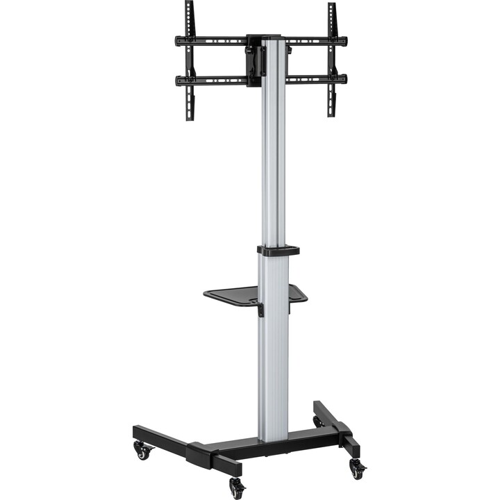Sbox FS-444 soporte móvil de suelo para TV LCD/LED negro/plata