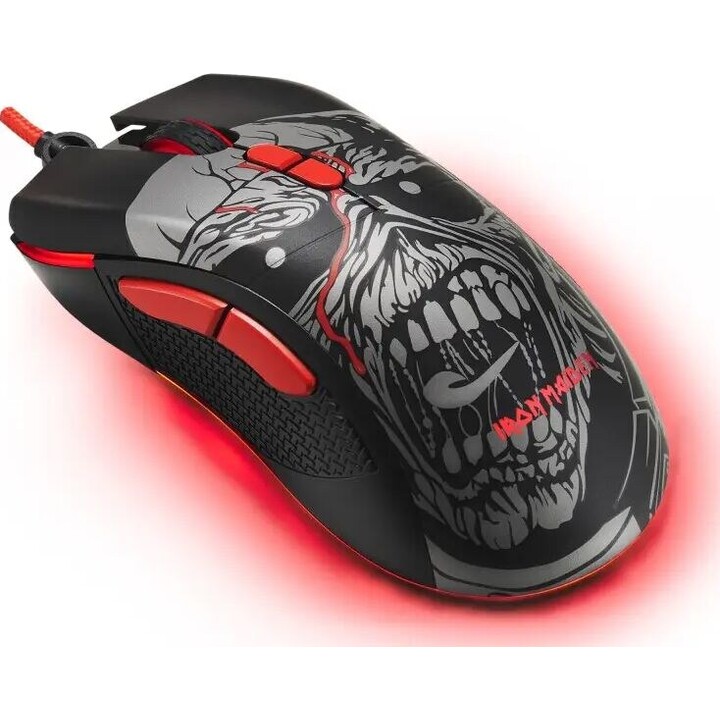Subsonic Iron Maiden Mouse Piece of Mind Gaming-Maus schwarz
