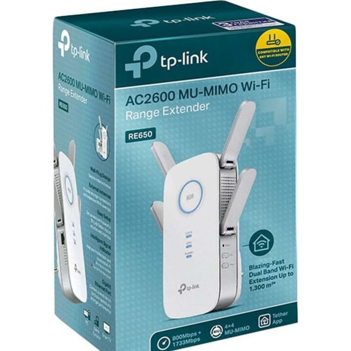TP-LINK RE650 AC2600 Repetidor Blanco