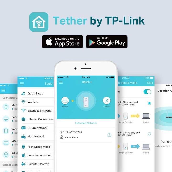 TP-LINK RE650 AC2600 Repetidor Blanco
