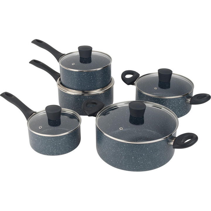 Set di 5 padelle in pietra Russell Hobbs RH02818EU7 Nightfall