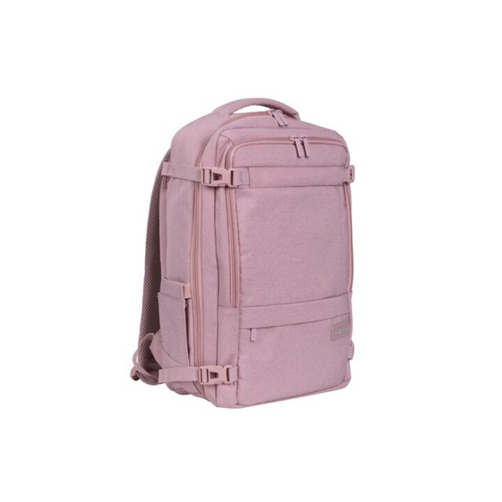 Sac à dos pour ordinateur portable Natec Camel Lite rose 15,6" 19 L