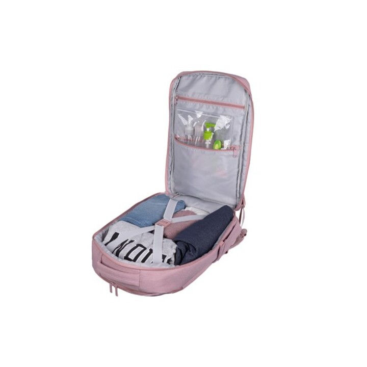 Sac à dos pour ordinateur portable Natec Camel Lite rose 15,6" 19 L