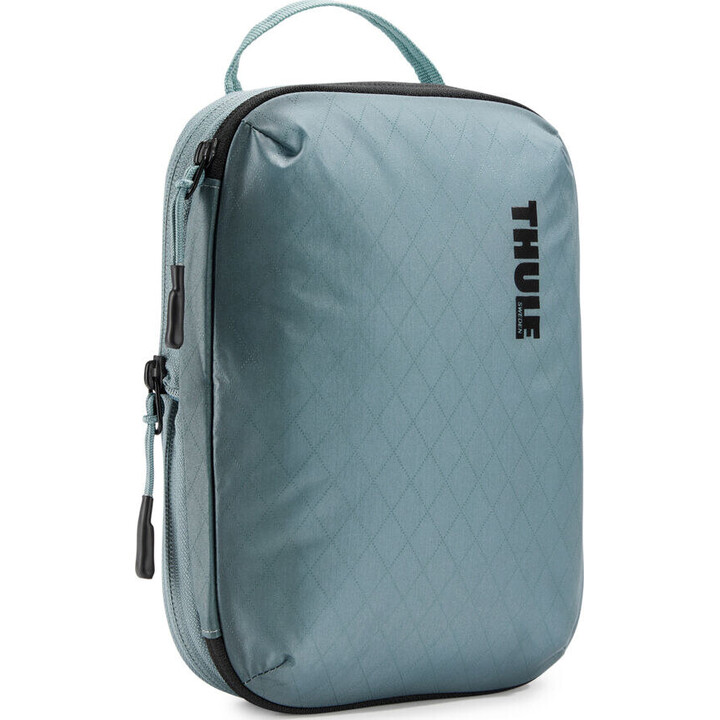 Cube de rangement compressible Thule 5114, petit modèle, gris étang
