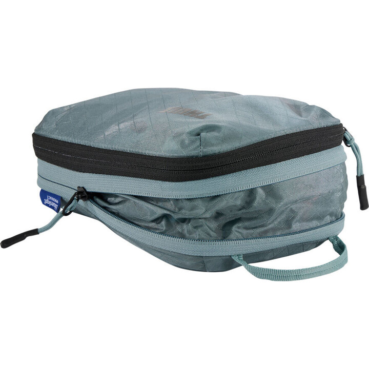 Cube de rangement compressible Thule 5114, petit modèle, gris étang
