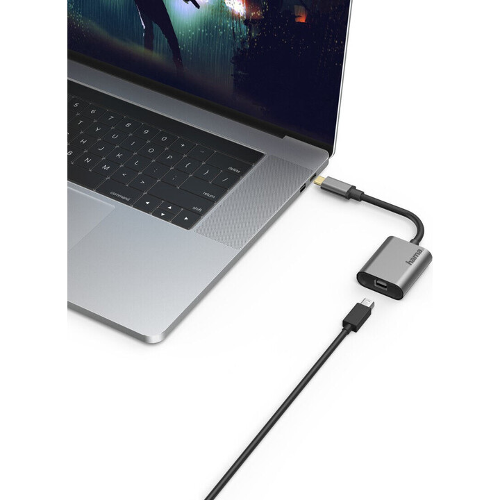 Hama 00200306 6in1 Adapter Connect2Go, USB-C, Mini-DisplayPort, HDMI, VGA