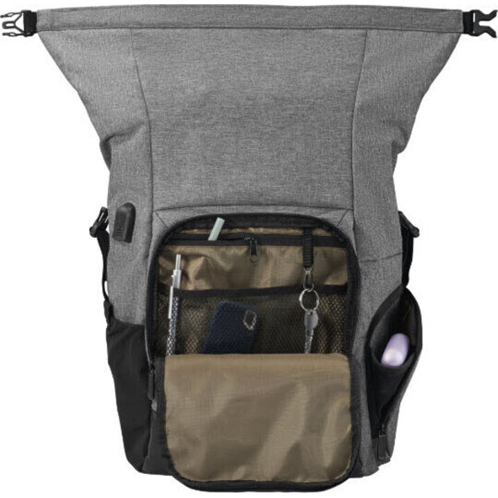 Mochila Hama 00217239 Terra 15.6 Cinza
