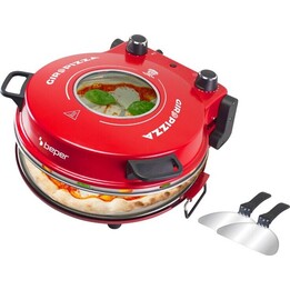 Beper P101CUD301 forno elettrico per pizza con oblò rosso