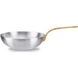 Pensofal 4904-E Academy Class Wok-Pfanne mit Griff aus Messingguss, 28 cm