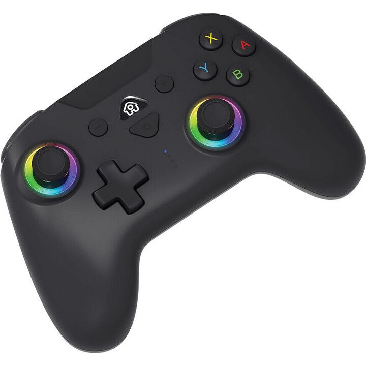 Controller LED wireless subsonico nero per Switch