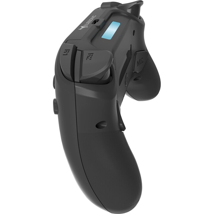Controller LED wireless Subsonic nero per PS4/PC