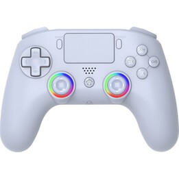 Mando inalámbrico LED Subsonic blanco para PS4/PC