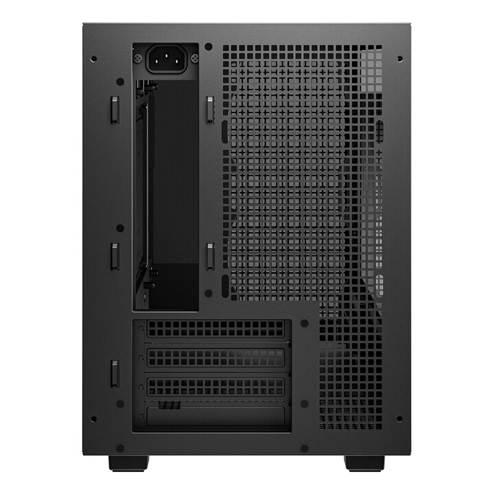 DeepCool CH260 WOOD Micro Tower Nero, Madeira