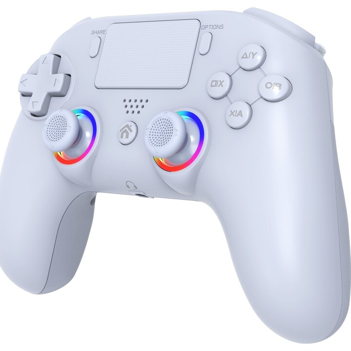 Subsonic Wireless Led Controller White for PS4/PC