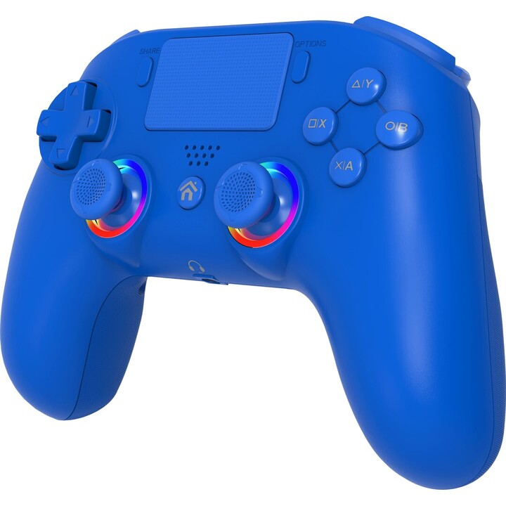 Subsonic Wireless Led Controller Blue for PS4/PC