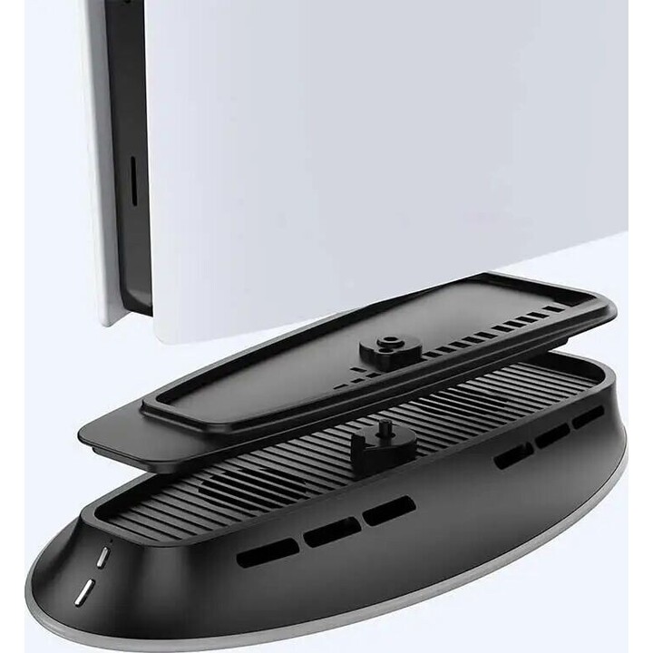 SUBSONIC PS5SBS0101 base refrigerante verticale LED per PS5 nera