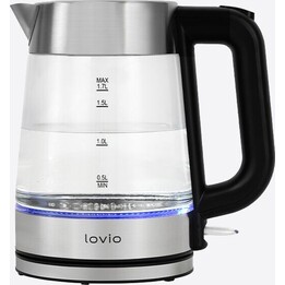 Bouilloire électrique en verre Lovio LVGEK001