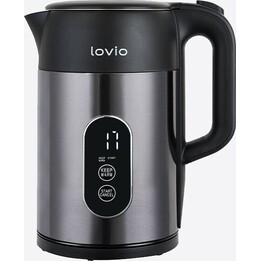Bouilloire électrique en acier inoxydable Lovio LVSEK001