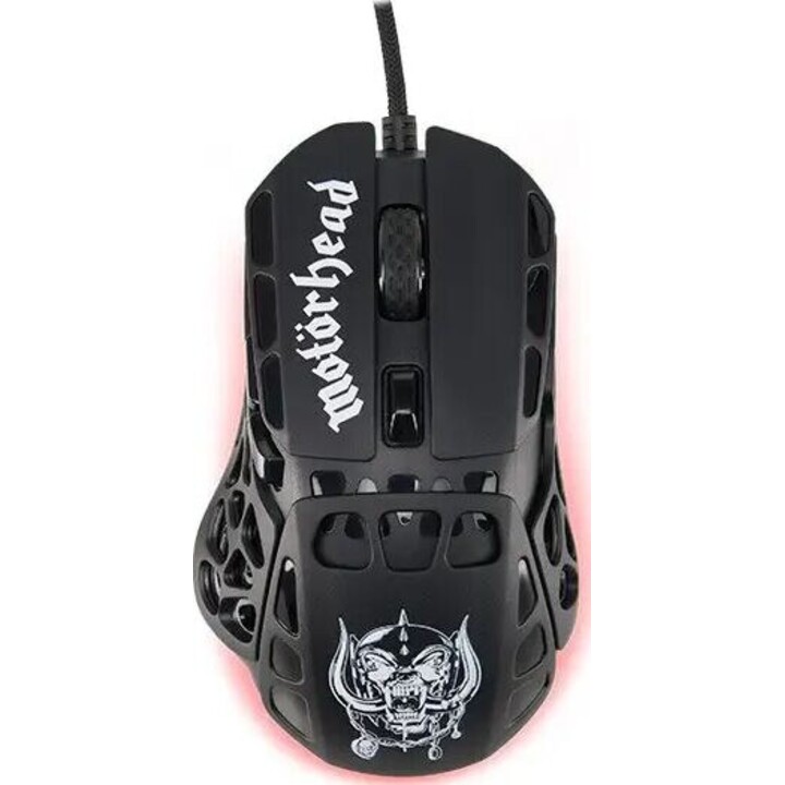 Subsonic Motörhead rato gaming preto