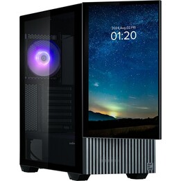 Boîtier Zalman Z10 DS ATX Moyen Tour Noir, Ventilateur ARGB 120 mm x1