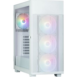 Boîtier Zalman S5 Neo Blanc ATX, 4 ventilateurs FRGB