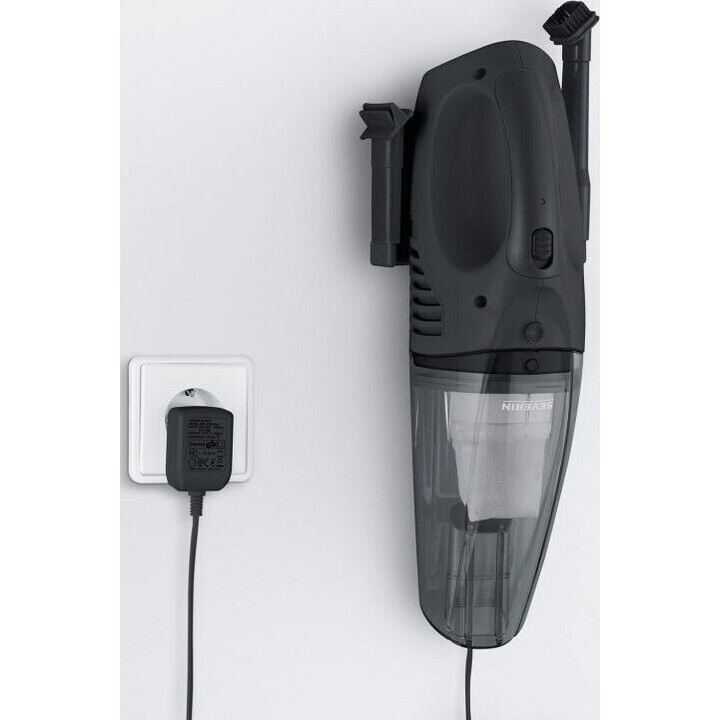 Severin HV 7963 – Aspirateur balai sans fil 2-en-1 sec et humide…