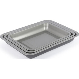 Ensemble de 3 plateaux à rôtir Salter BW13675 Essentials
