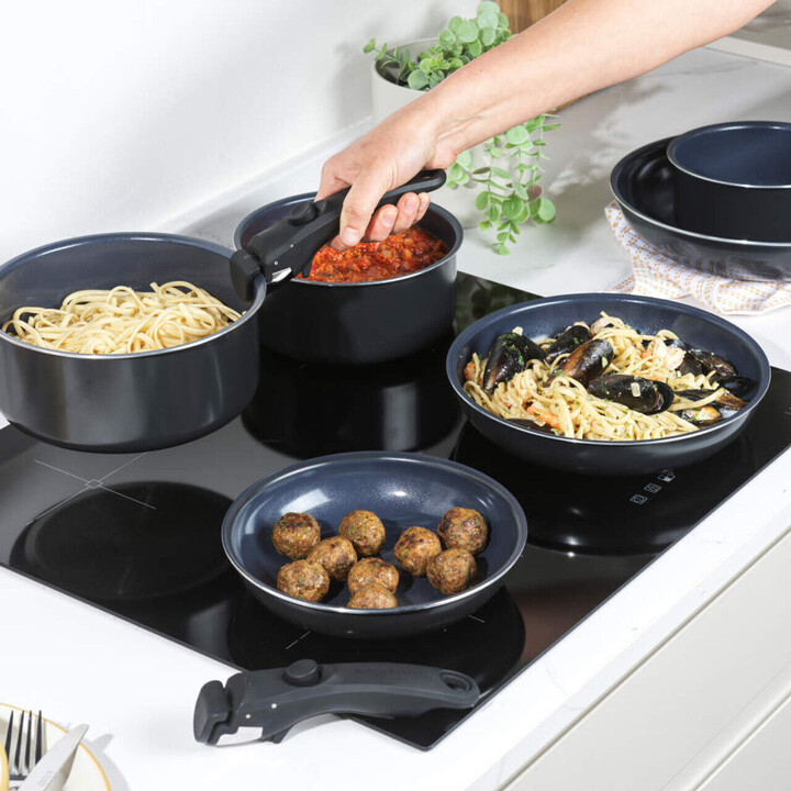 Conjunto de panelas Russell Hobbs RH03321EU7, 8 peças