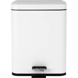 Cubo de basura Beldray LA035235WHTFEU7 de 5 litros con doble compartimento – Blanco