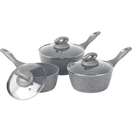 Conjunto de 3 panelas Salter BW02986G1EU7 Marblestone - 16/18/20cm