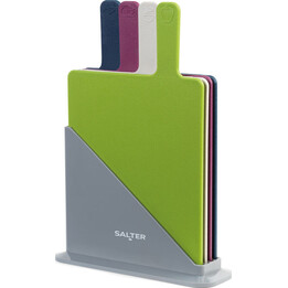 Ensemble de 4 planches à découper multicolores Salter BW047683EU7