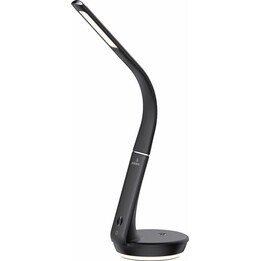 Luminária de mesa Hawk HW-LAMP02 preta