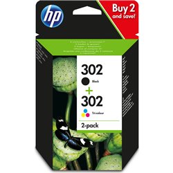 HP Ink Combo Pack HP 302BK+CL