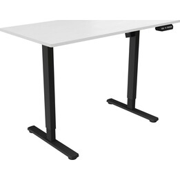 Escritorio para juegos White Shark Axiom-W, juego de 2 piezas (1/2 + 2/2), color blanco, 1 motor.