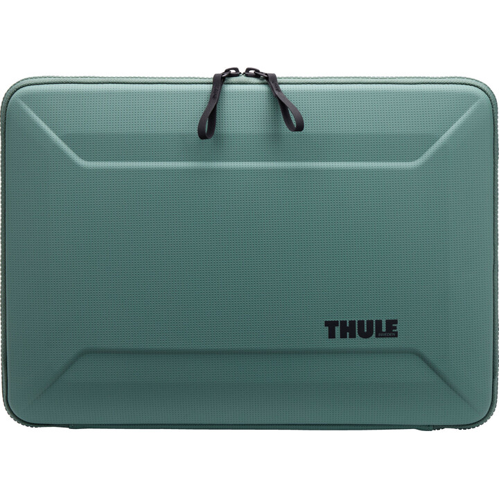 Capa Thule 5413 Gauntlet 5 para MacBook de 16 polegadas, verde enevoado