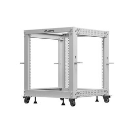 RACK OUVERT 19" 12U 600X600-1100 RÉGLABLE GRIS LANBERG