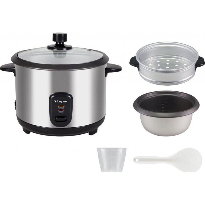 Beper P101VAP001 panela de arroz e vaporizador Rice&Steam branca