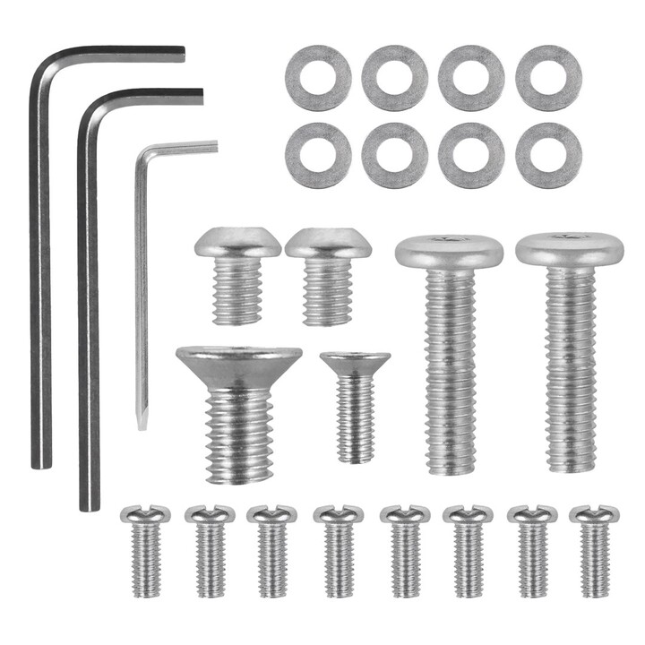 Ergo Office ER-692 W support pour 2 écrans à vérin à gaz 17"-32" blanc