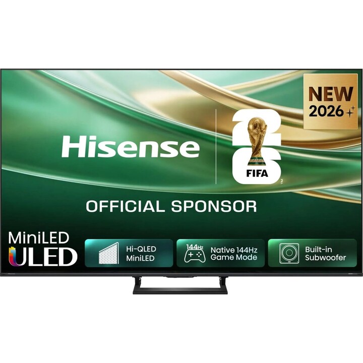 Hisense 55E89S TV da 139,7 cm (55"), 4K Ultra HD, Smart TV, Wi-Fi, grigio, 400 cd/m²