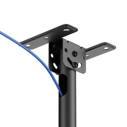 Suporte de teto para TV Maclean, capacidade máxima de carga de 50 kg, compatível com TVs de 37 a 75 polegadas, padrão VESA 400x4