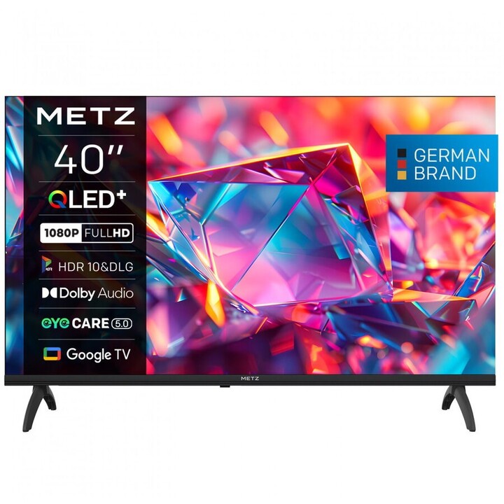 Smart TV Metz MQH7030Z da 101,6 cm (40") Full HD, nera.