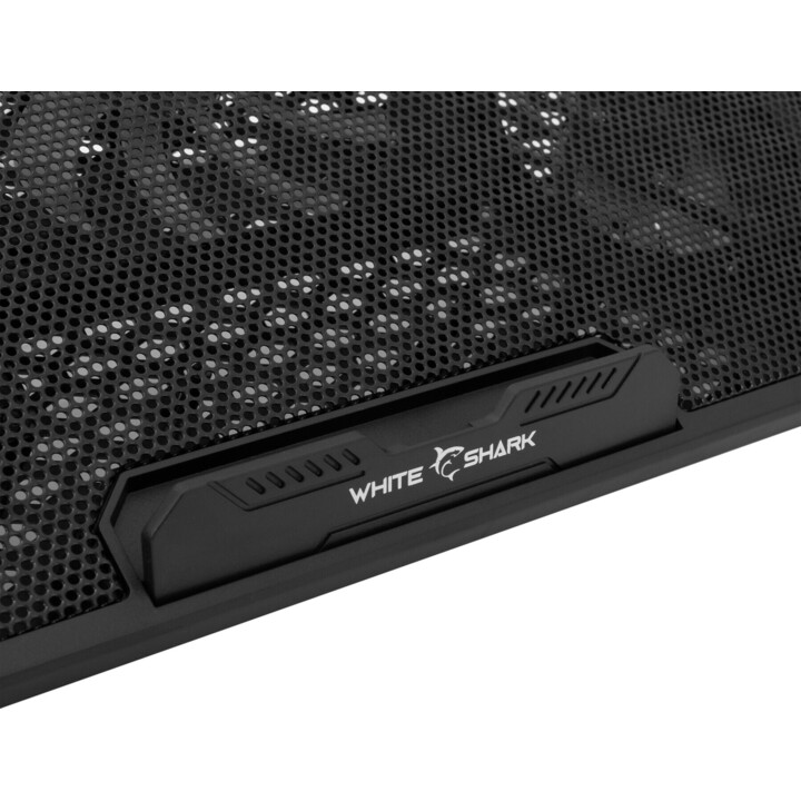 White Shark GCP-20 ICE GHOST base di raffreddamento per laptop nero/grigio