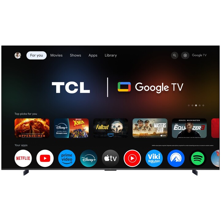 TCL P8L 98P8L 2,49 m (98") 4K Ultra HD Smart TV Wi-Fi Preta 1000 cd/m²