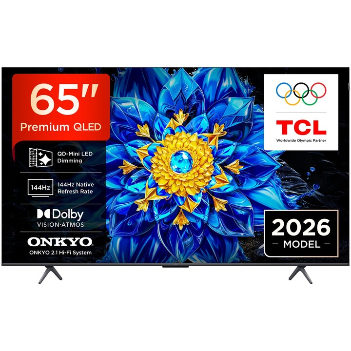 Televisor TCL P8L 65P8L de 165,1 cm (65") 4K Ultra HD Smart TV Wifi Negro 450 cd / m²